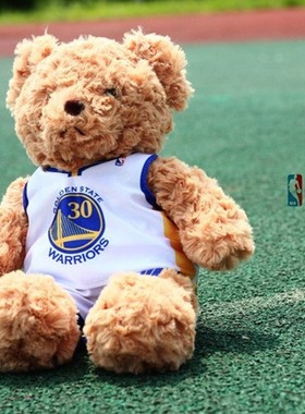 欧文詹姆斯库里泰迪小熊NBA赛季熊公仔C罗梅西科比送男友生日礼物