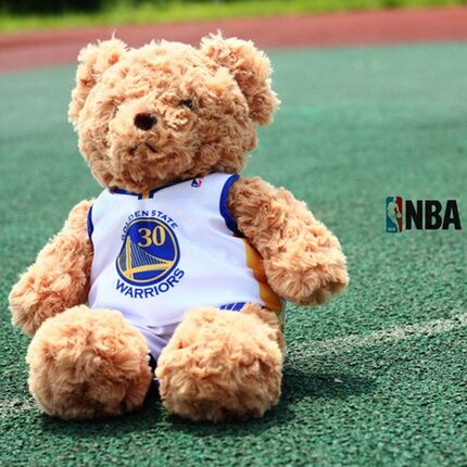 欧文詹姆斯库里泰迪小熊NBA赛季熊公仔C罗梅西科比送男友生日礼物