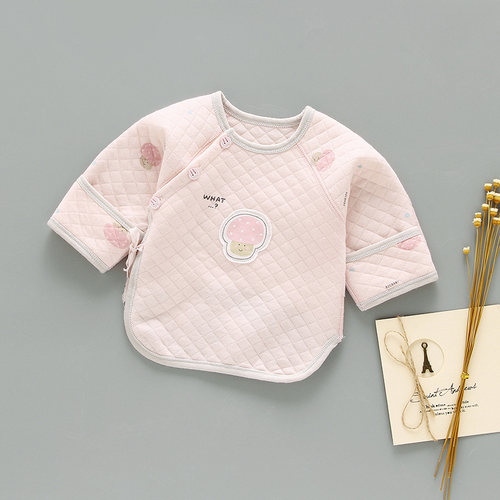 人之初婴儿衣服纯棉半背衣初生