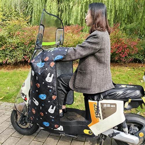 电动车挡风被冬季保暖防水防晒