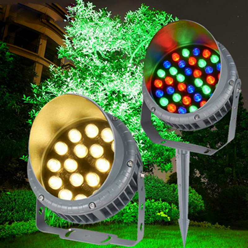 led插地射灯车轮户外防水