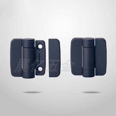 恒珠铰链 HL091 黑色塑料工业铰链 配电箱电柜门合页 厂家直销