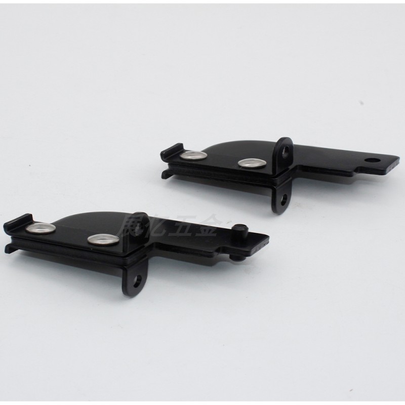 工业连接件铰链配电箱柜碳钢CL133-1-2平面垫片五金黑色合页五金