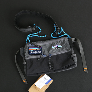 日系潮牌新款信封包个性户外徒步运动路亚包男女工装小挎包手机包