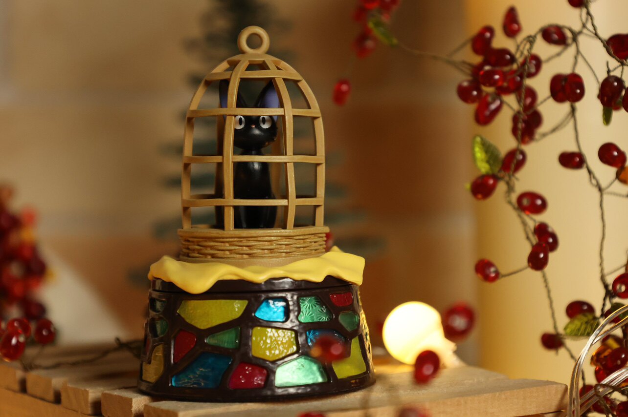 GHIBLI MIYAZAKI ANIME PERIPHERY ACORN HOWLS MOVING CASTLE CHINCHILLA ORNAMENT JEWELRY STORAGE