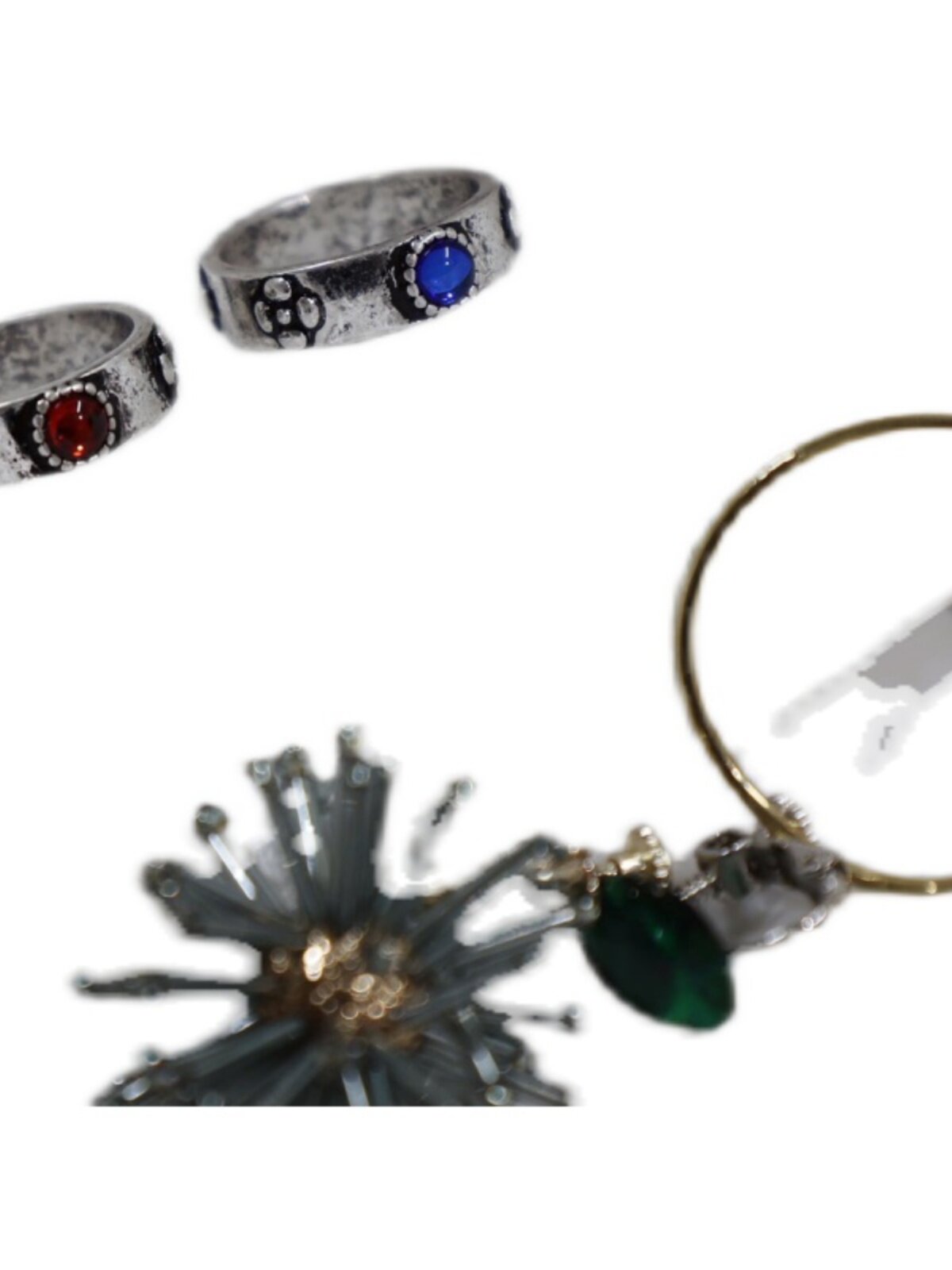 HOWLS MOVING CASTLE HOWL ORNAMENT COLLECTION HAL AND SOPHIES RING SET