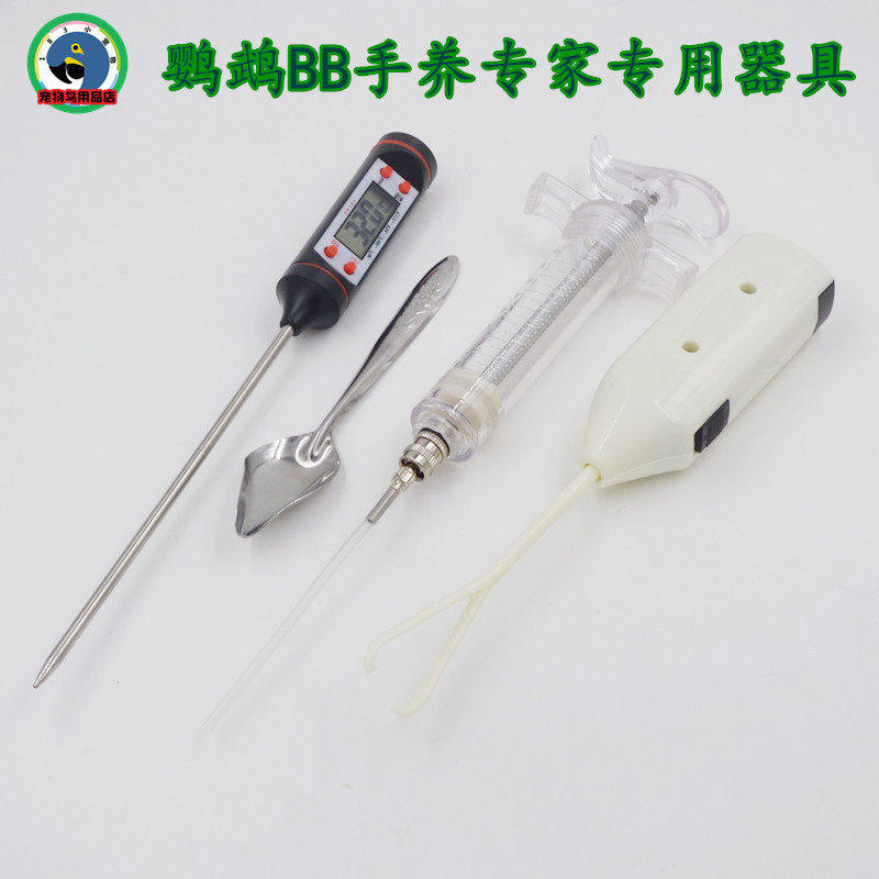 中型款鸟类喂食器套装 雏鸟喂食器套装 哺乳器 鹉BB哺乳器