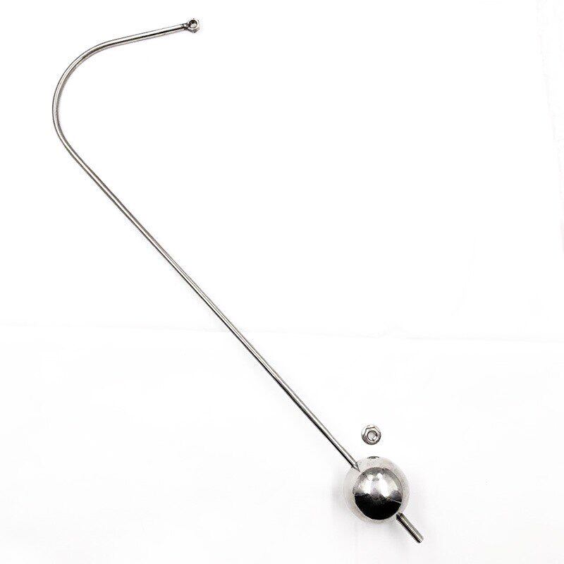 不锈钢站架玩具钩鸟类站架配件挂钩鸟玩具中大型宠物鸟鹦鹉架站杆