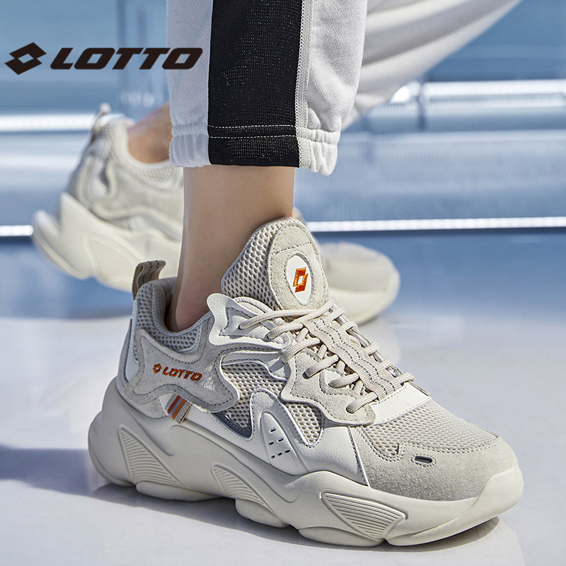 乐途老爹鞋透气情侣运动鞋子百搭