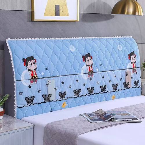 千黛名媛床头罩加厚美观