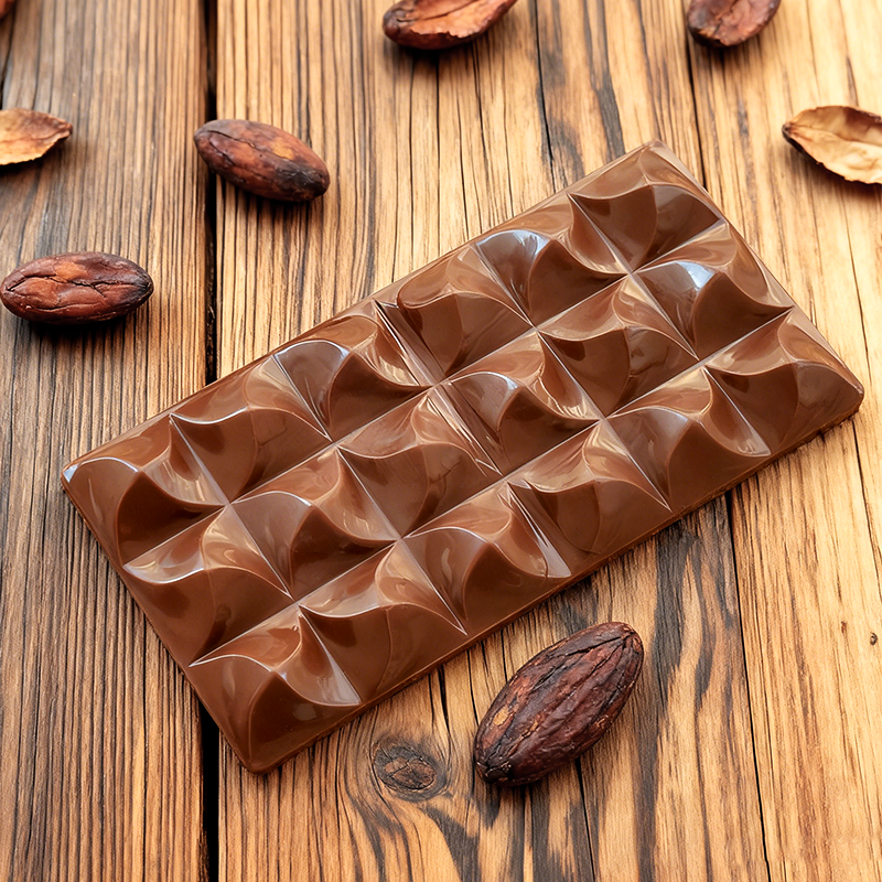 长方硬质塑料巧克力模具易脱模
