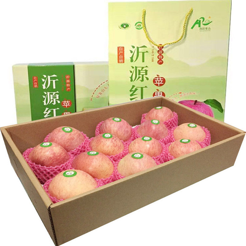 山东红富士苹果顺丰包邮12枚沂源苹果精品大果当季新鲜水果礼盒装,水产肉类/新鲜蔬果/熟食,苹果,淘宝优惠券,粉丝福利购,淘宝优惠卷