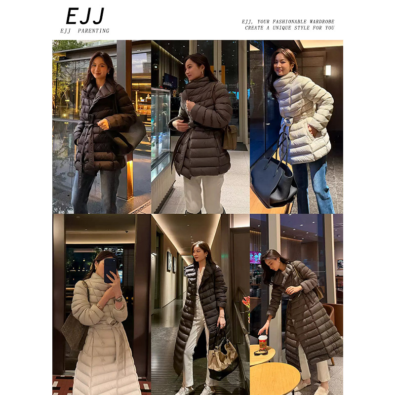 E加九双版本加厚三防羽绒服女
