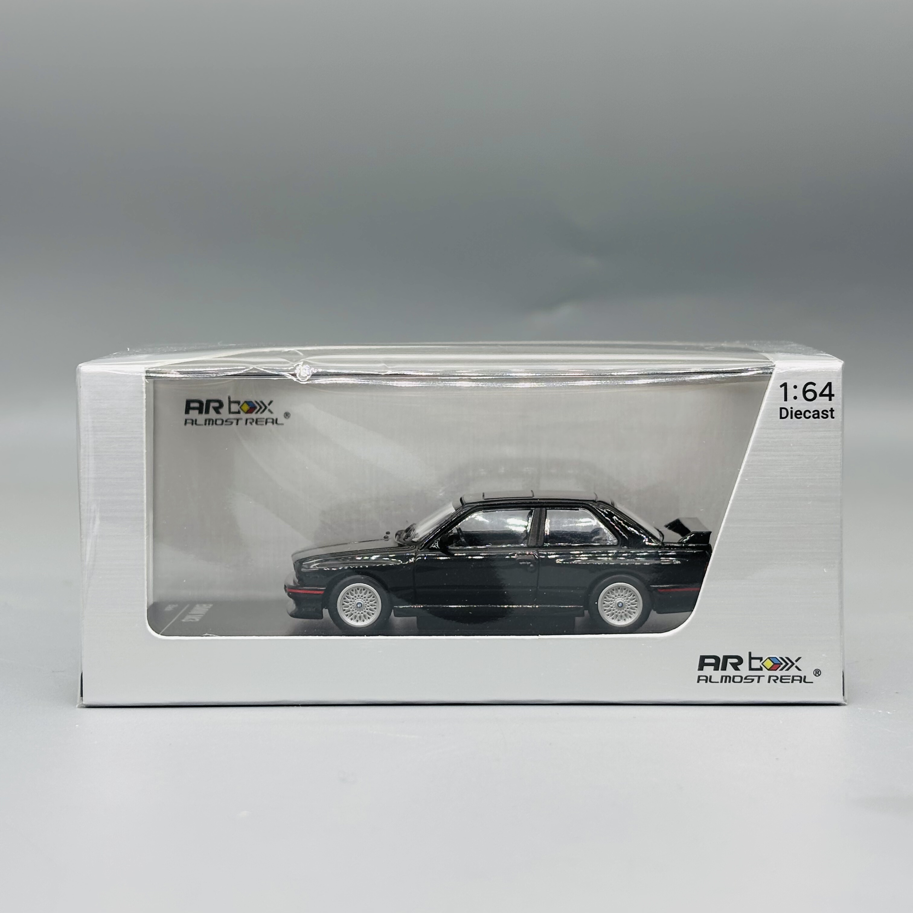 AR Box 合金 1:64黑色 房车跑车模型BMW 1代3系E30 M3适用于宝马