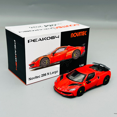 Peako 1:64 Novitec 296 N largo GTshow 2026 宽体合金车模