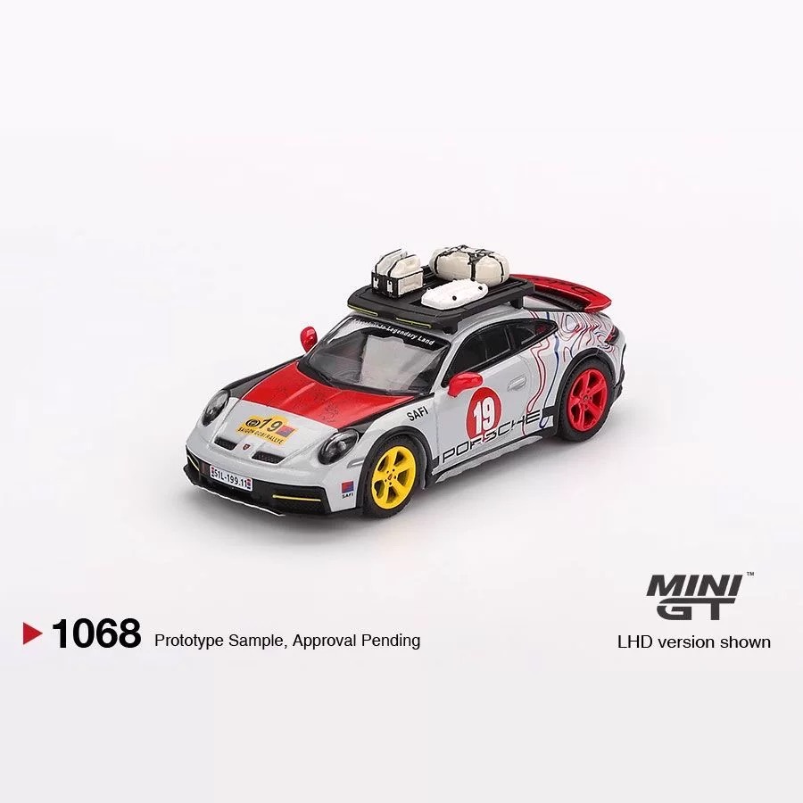 MINIGT 1:64 #1068 保时捷911 Dakar 