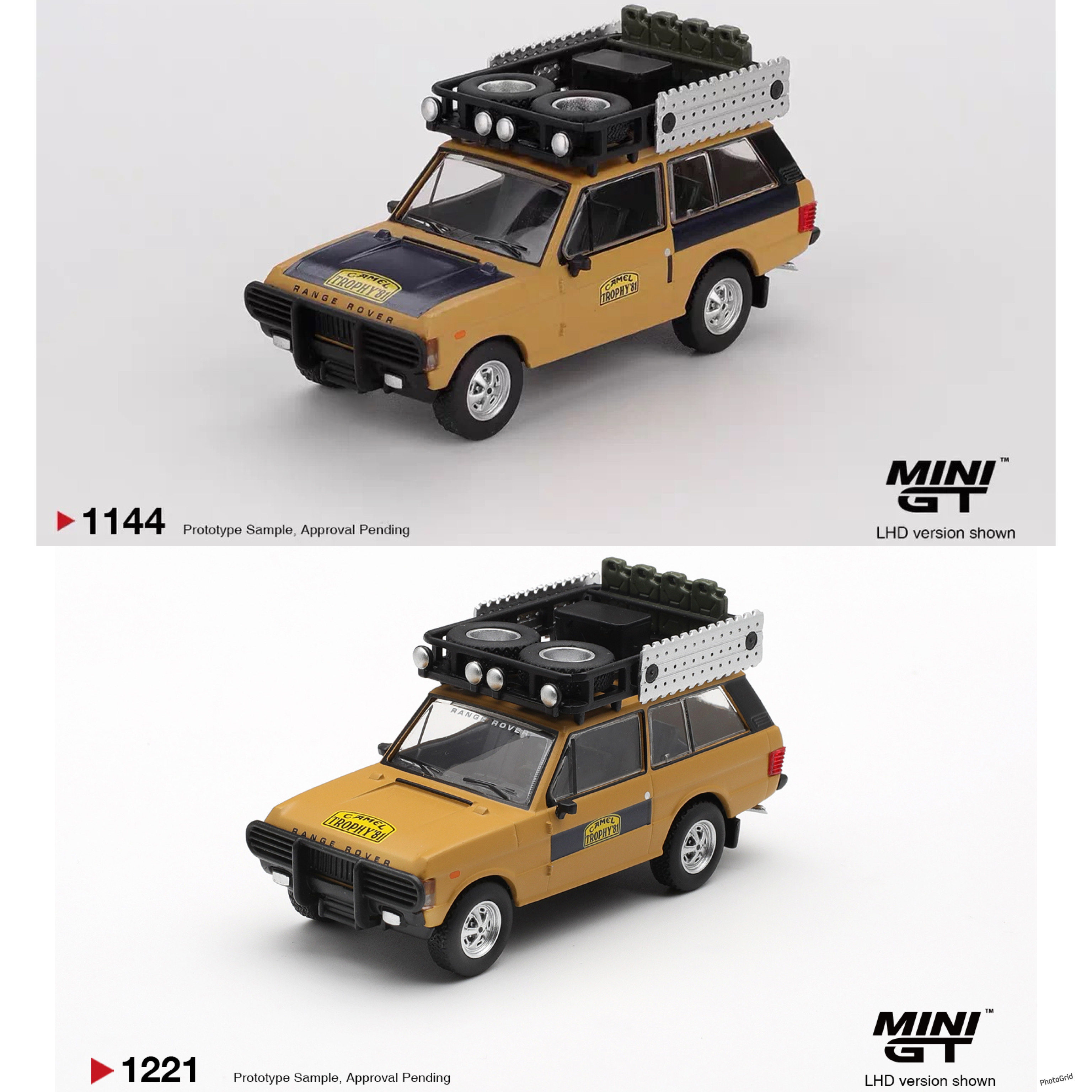 MINIGT 1:64 #1144#1221 路虎揽胜 Range Rover 1981合金汽车模型图片