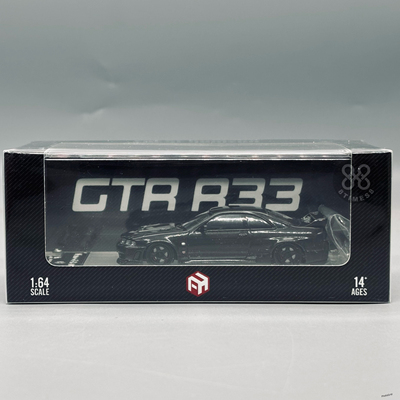 FH合金1:64房车跑车R33 GTR模型Skyline天际线BCNR33适用于日产