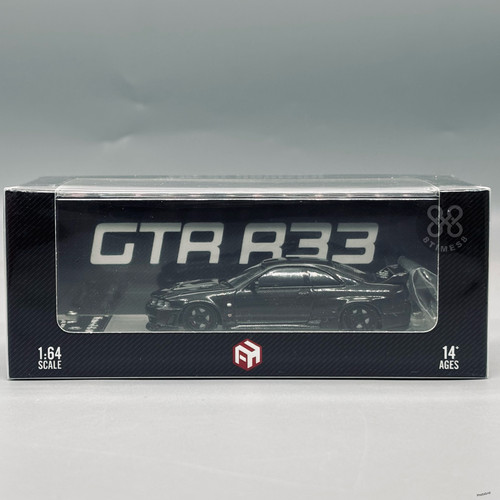 FH合金1:64房车跑车R33 GTR模型Skyline天际线BCNR33适用于日产