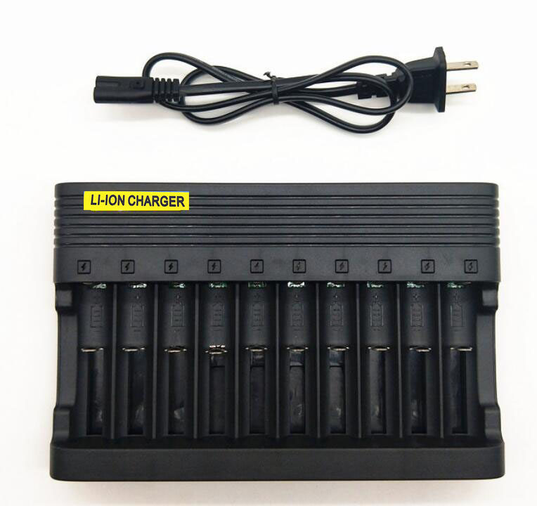 新款18650 14500智能快充4.2V 3.7V锂电池充电器通用型多功能座充