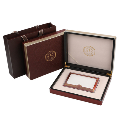 贴皮鹿茸片塑料梅花包装盒礼盒