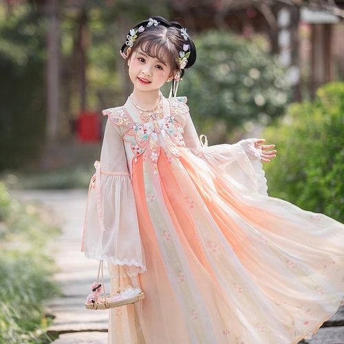 儿童夏装汉服超仙古装女童