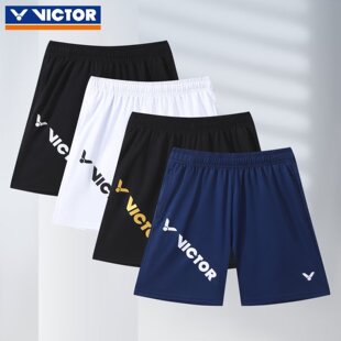 新款VICTOR/威克多比赛训练速干透气短裤夏季男女舒适运动短裤