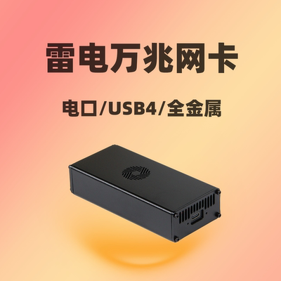 万兆网卡/全金属机身/雷电