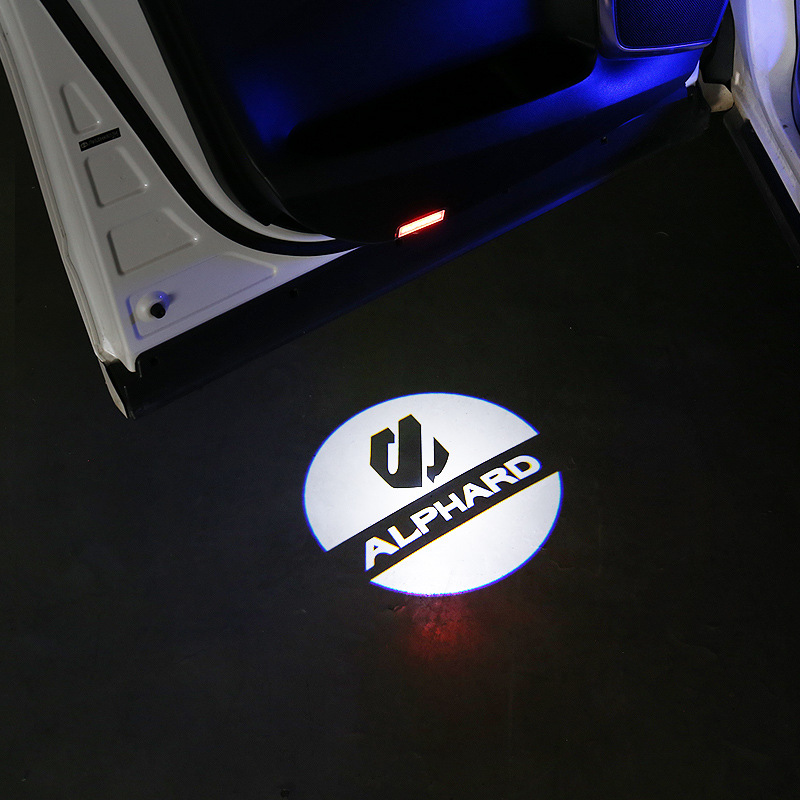 源头工厂埃尔法车门迎宾灯alphard/vellfire30系车门氛围投影灯