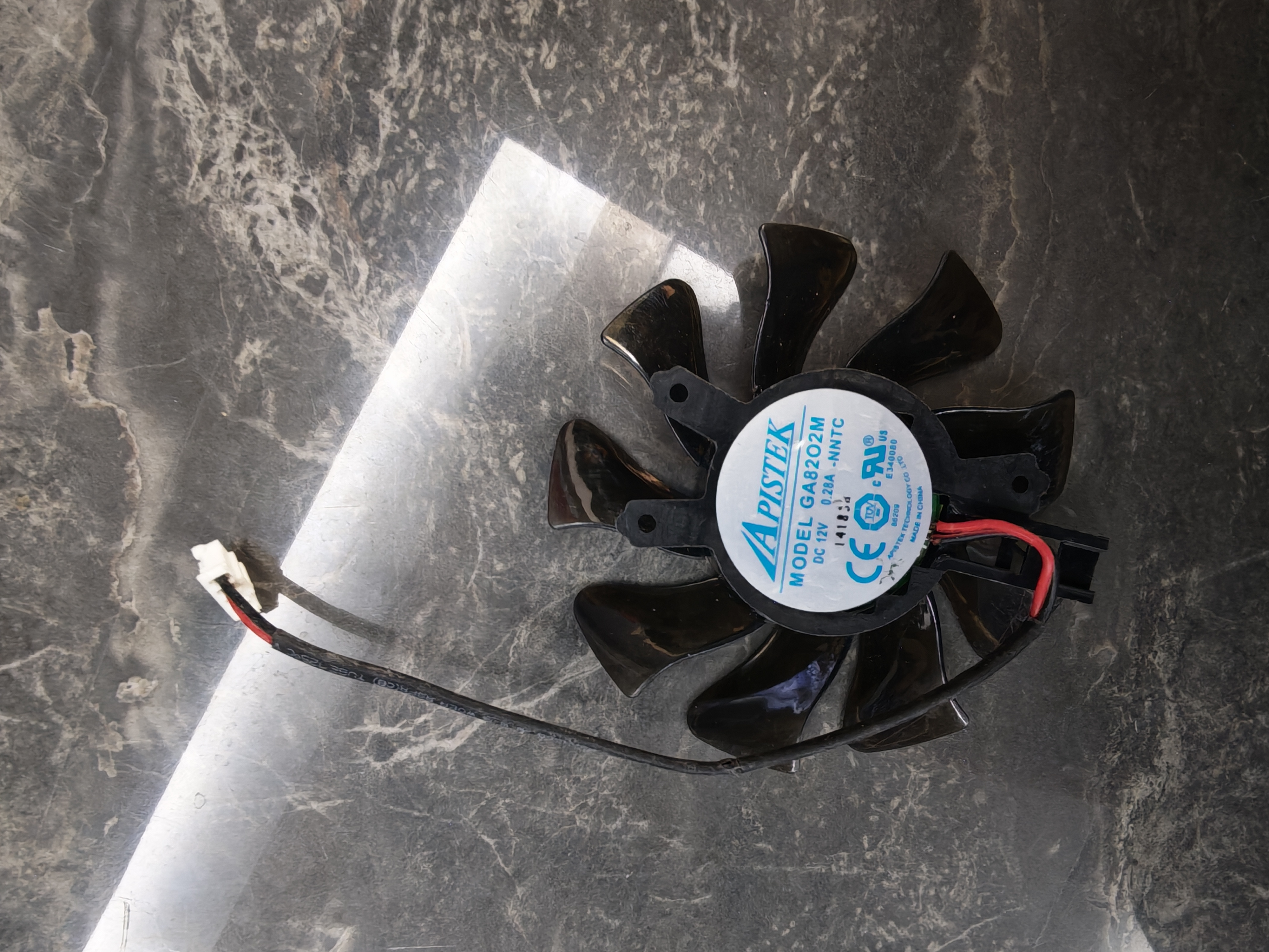 影驰GTX630 640 650ti 虎将骁将730 740 750大将黑将显卡风扇