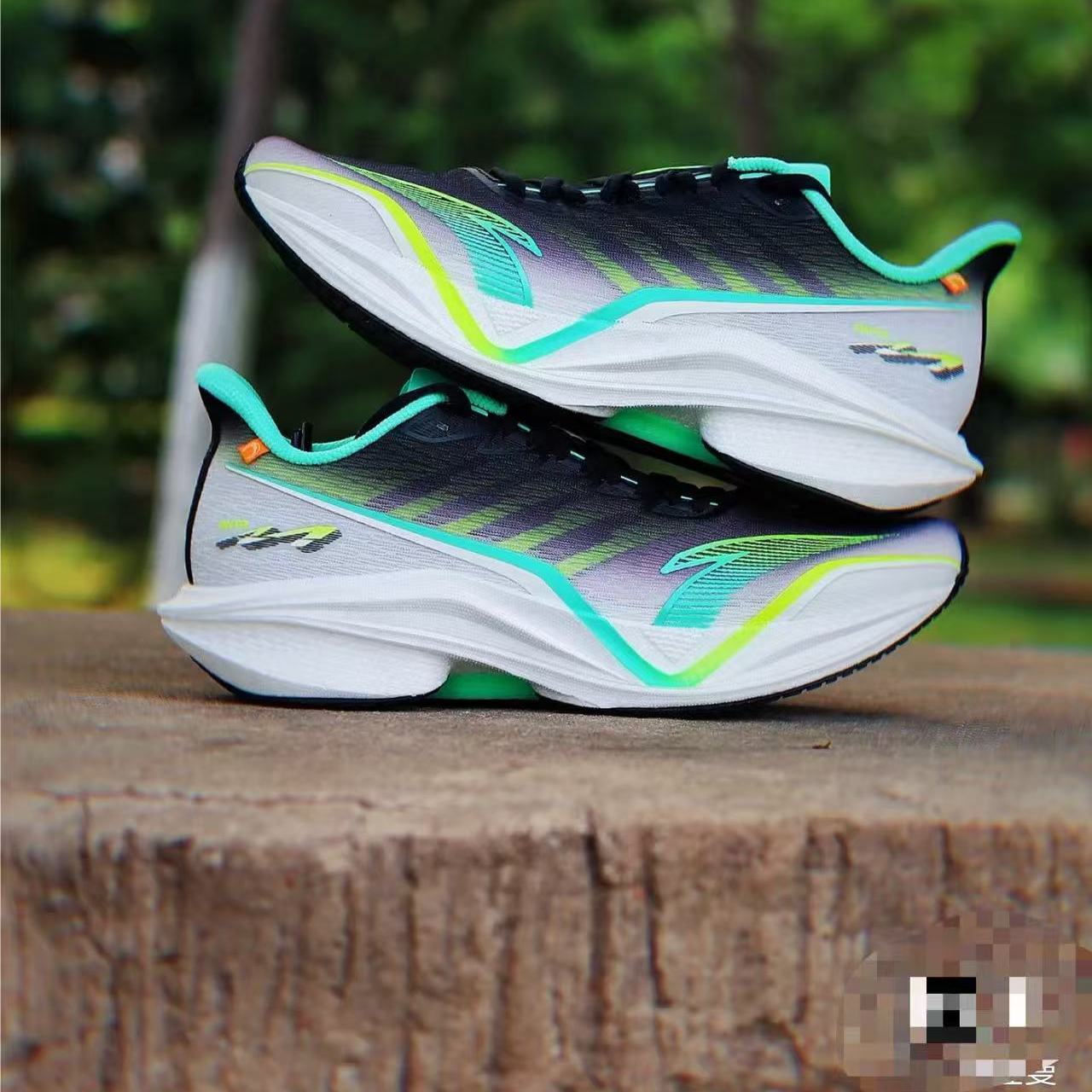 安踏跑步鞋男系鞋带氮科技马赫