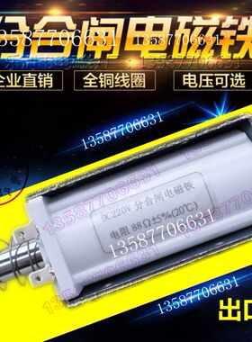 分合闸电磁铁TH线圈DC220V88欧姆247欧200欧146欧北京崇文电器厂