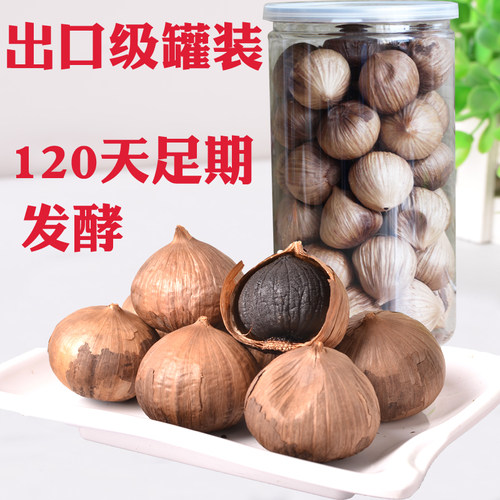 桶装独头黑蒜黑大蒜头黑独头蒜