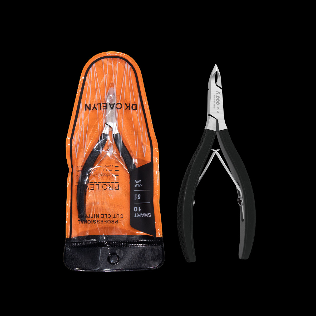 DKCAELYN DARK HORSE K666 죽은 피부 가위 전문 고급 죽은 피부 제거 손가락 손톱 도구 바브 제거 전용