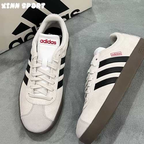 Adidas VL Court 2.0德训休闲男女同款百搭低帮休闲鞋板鞋JS3003