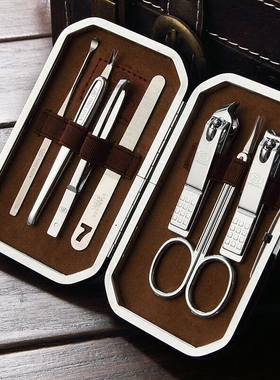 THREE SEVEN/777韩国指甲刀套装NTS-2016G指甲剪钳修容组合7件套