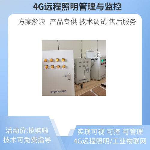 4G远程照明   物联网远程照明 主控终端+多元模块化设计