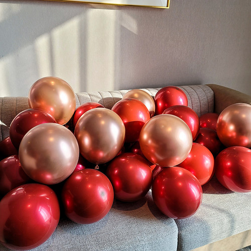 加厚双层网红婚礼节日喜庆气球