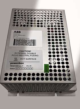 原装DSQC661现货ABB机器人电源模块3HAC026253-001电源盒检测维修