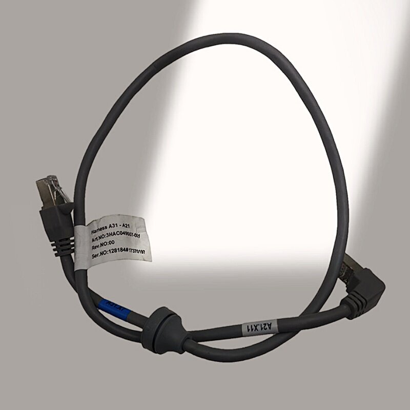 ABB机器人IRC5紧凑柜内部线束插头A31-A21线缆3HAC049557-001