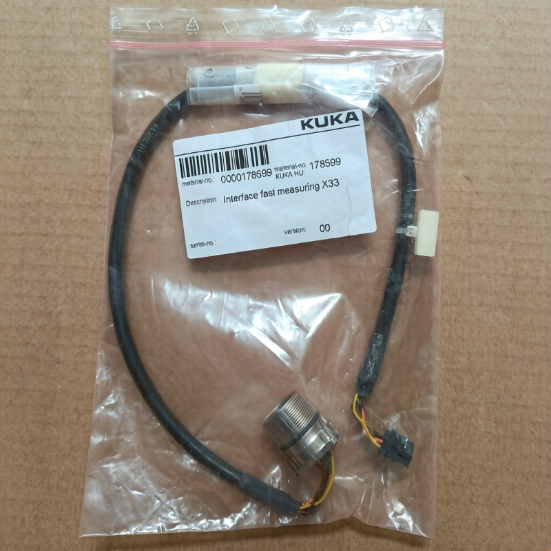 00-178-599库卡电缆KUKA机器人快速测量X33接口插头00178599议价