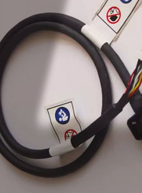 YASKAWA安川电缆YRC1000 SP210机器人T轴编码器线插头HW1372597-J