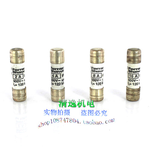 法国 Ferraz Shawmut 罗兰 2A 4A 8A 16A 500V 保险管 10.3*38 gG