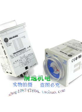 Allen-Bradley 700-HRQN2GA12 时间继电器 100-120VAC 0.05s-12s