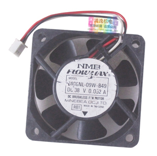 正品现货 NMB 变频器风扇 2408NL-09W-B49 三线 38VDC 0.052A