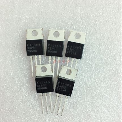 全新现货 SSP2N60B  2N60  N沟道功率MOS管 2A 600V TO-220