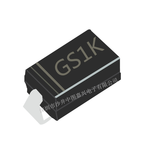 厂家直销 GS1K 贴片整流二极管 SMA封装  贴片二极管DO-214AC