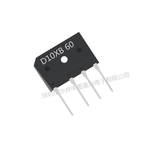 D10XB60 整流桥堆 10A 600V 扁桥 DIP-4 全新现货