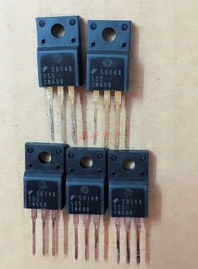 全新现货 SSS1N60B N沟道场效应MOS管 1A 600V TO-220F塑封