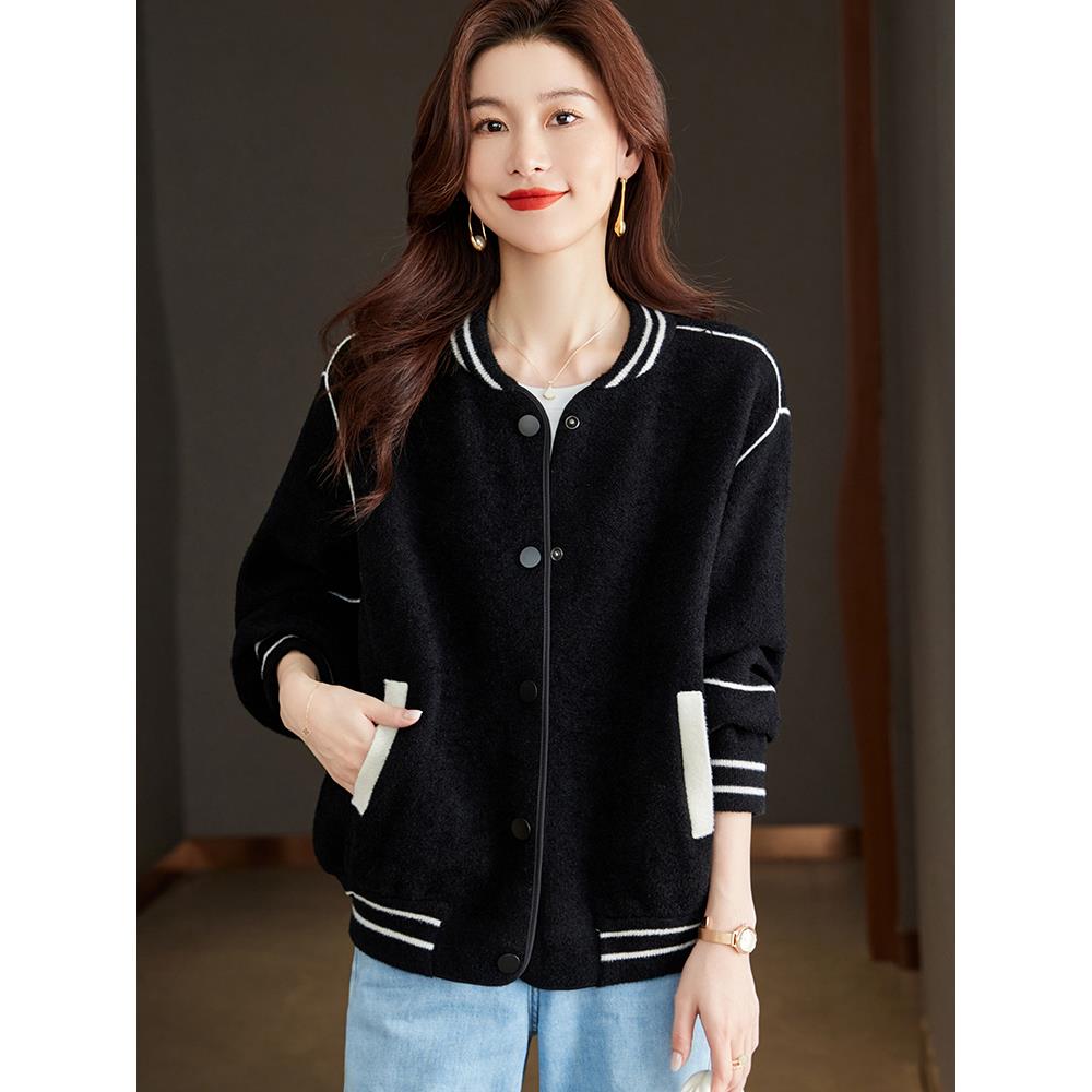 洋气棒球服女外套开春秋装女款2025年新款爆款高级感休闲夹克上衣